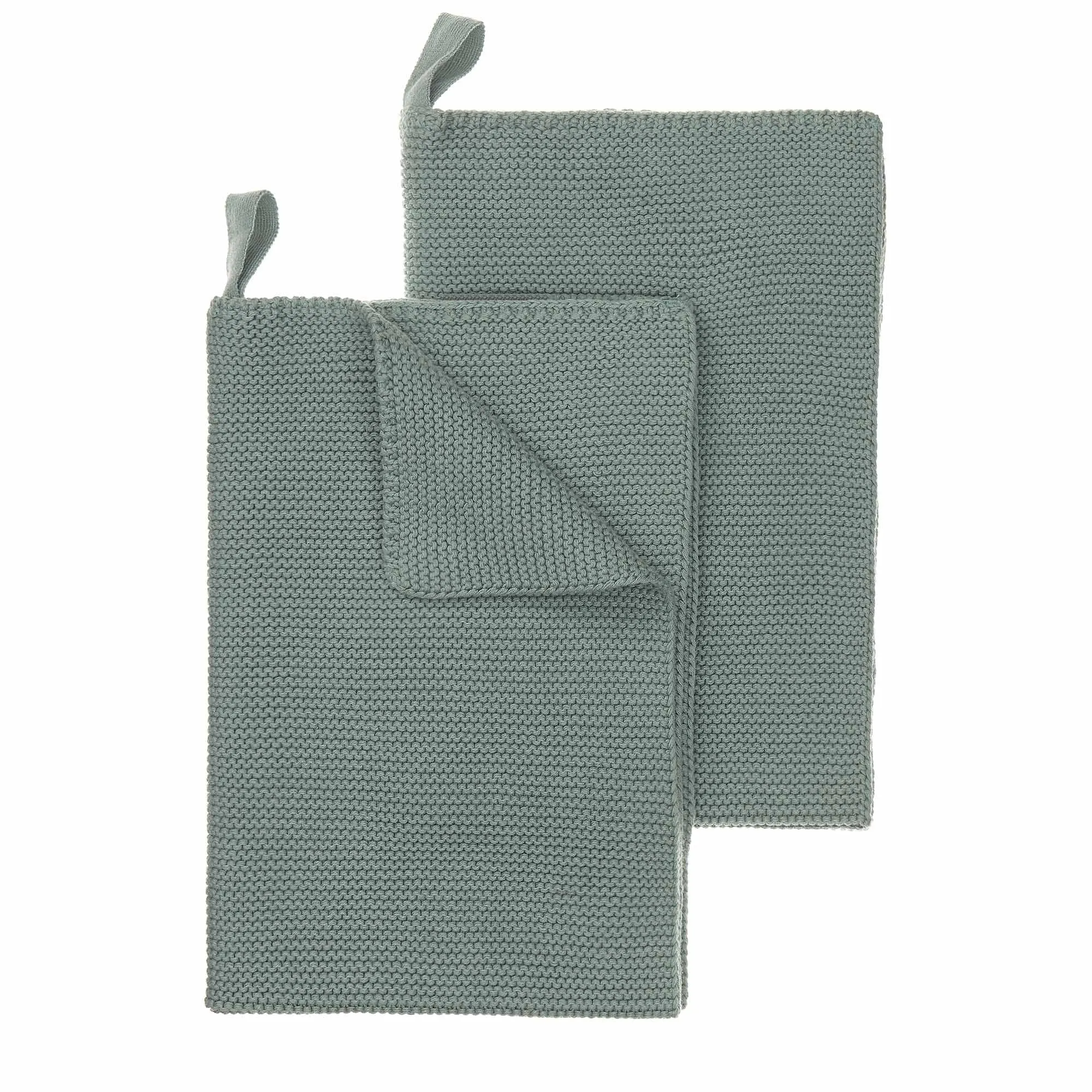 Safara Tea Towel Set [Green grey]