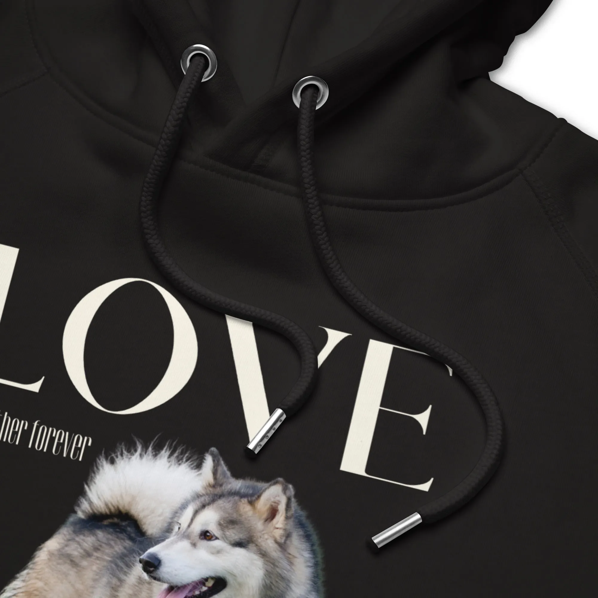 Siberian Husky, unisex pullover hoodie