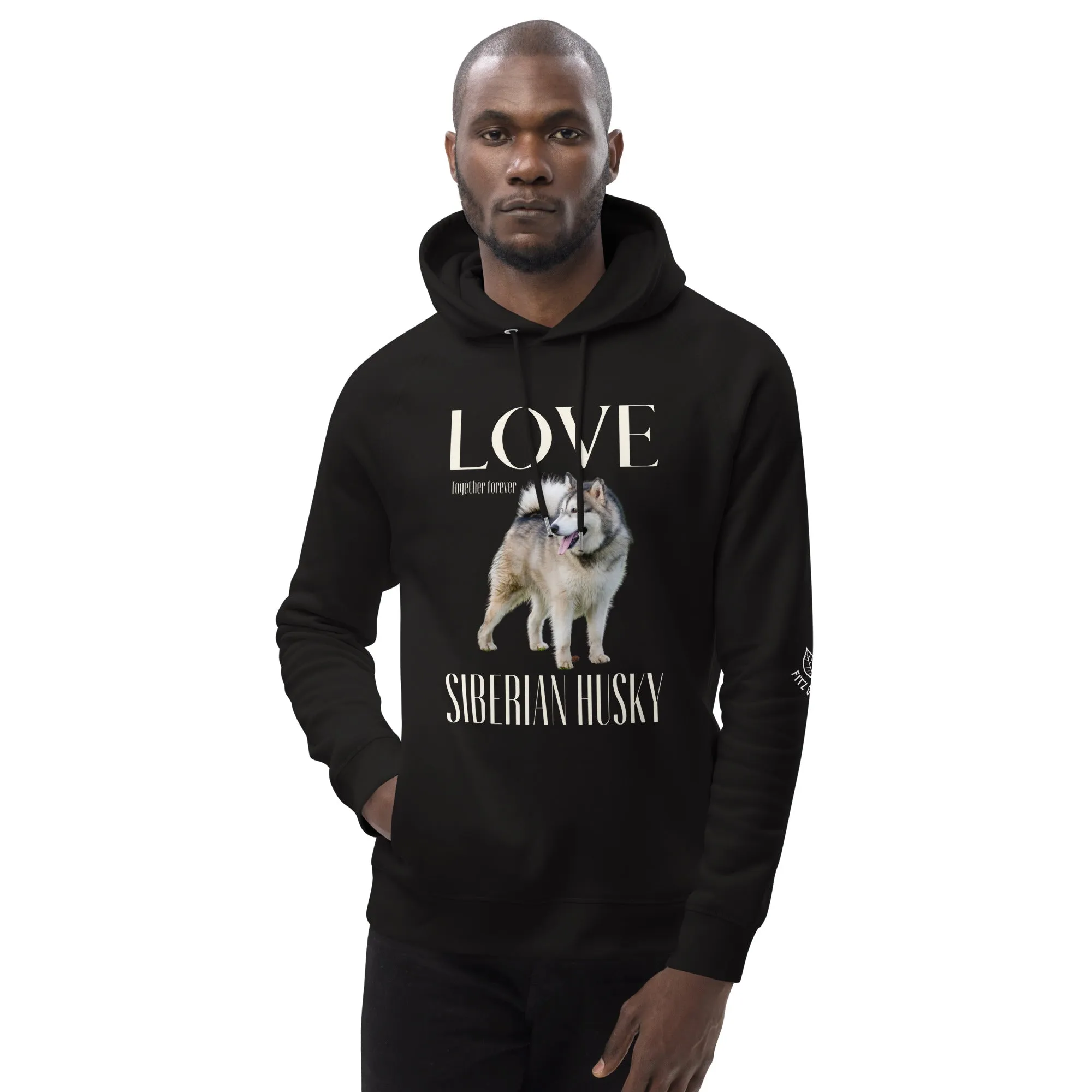 Siberian Husky, unisex pullover hoodie