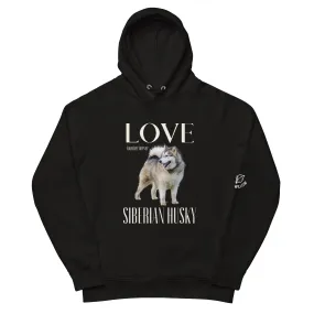 Siberian Husky, unisex pullover hoodie