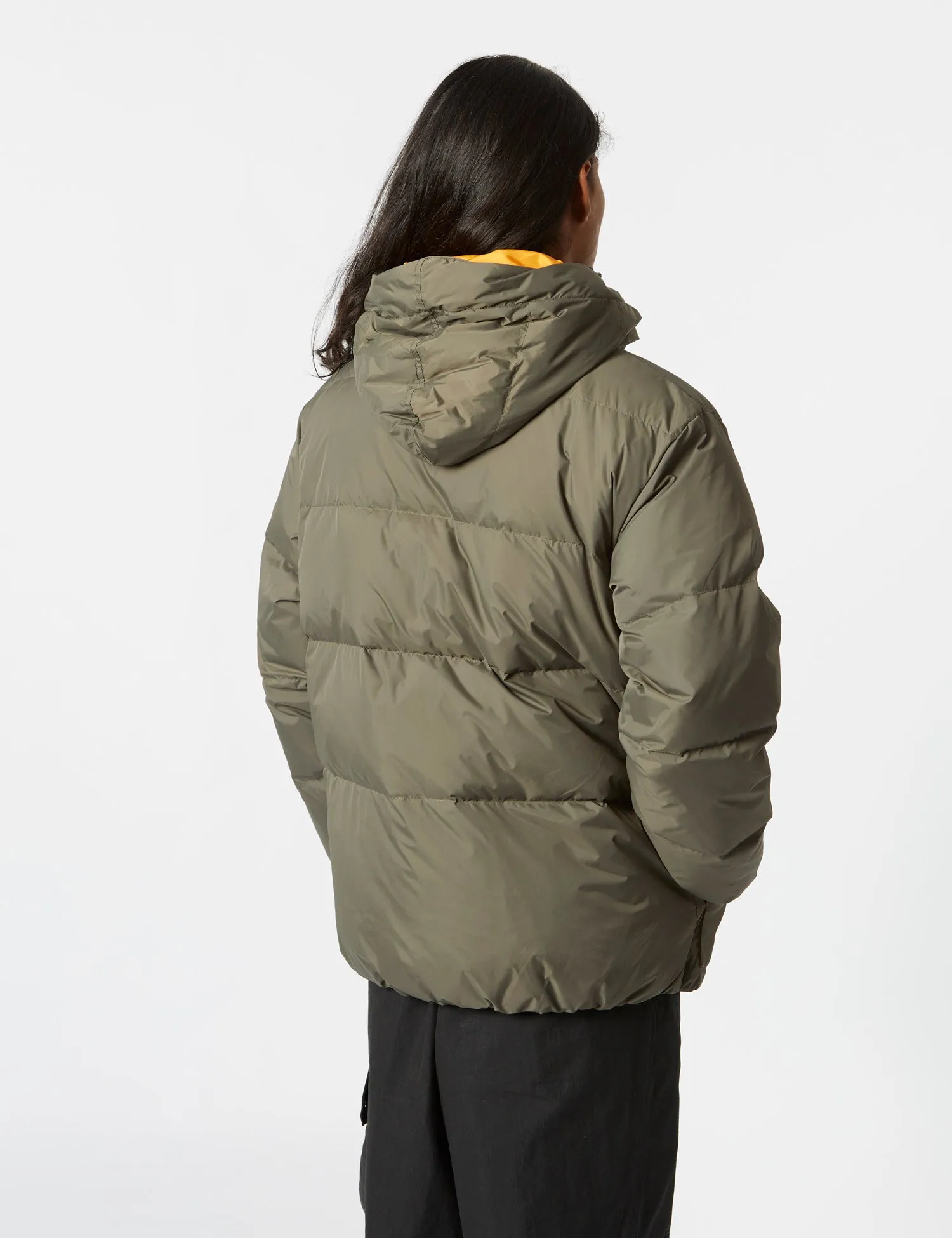 Stan Ray Down Jacket (Removable Hood) - Olive Green