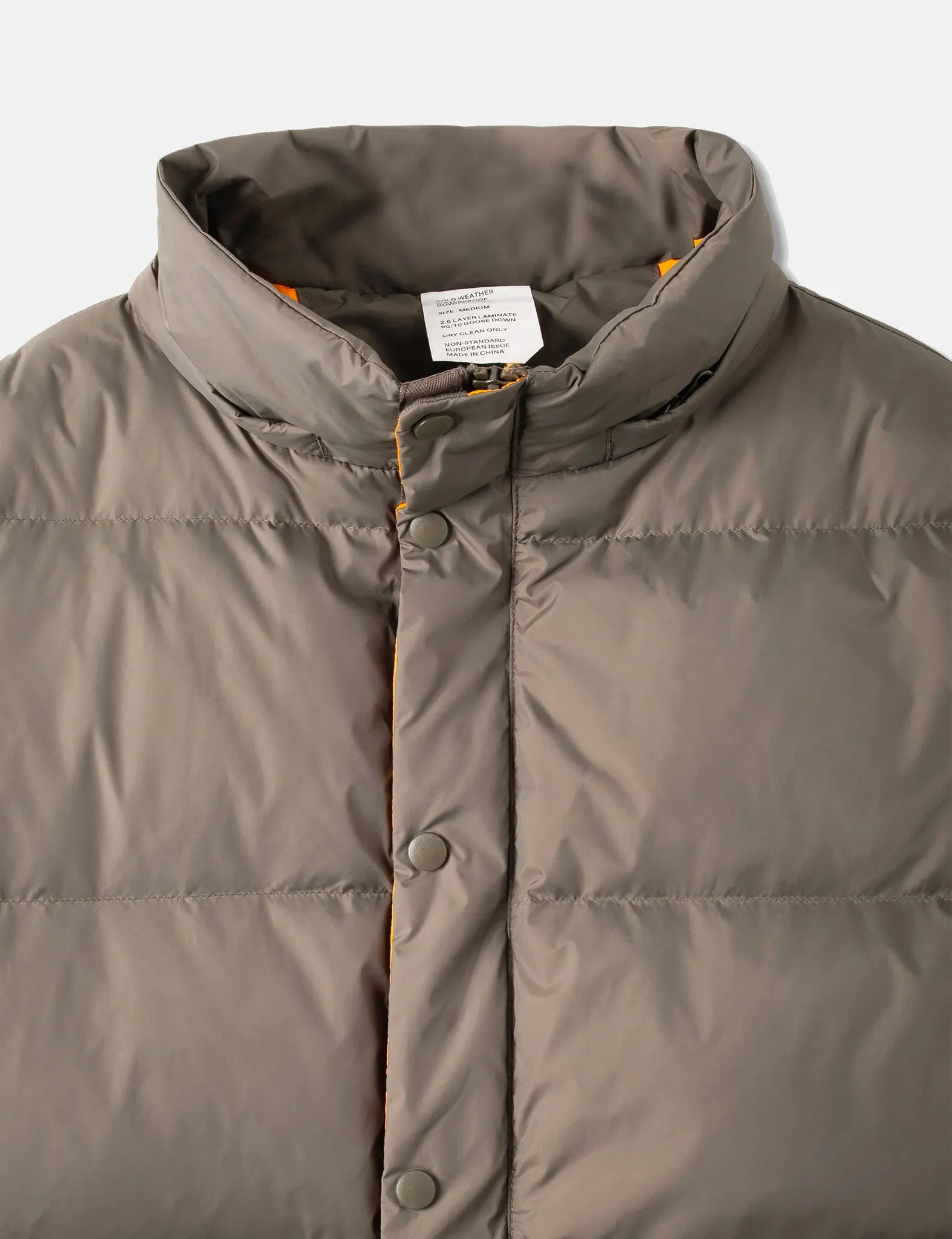 Stan Ray Down Jacket (Removable Hood) - Olive Green