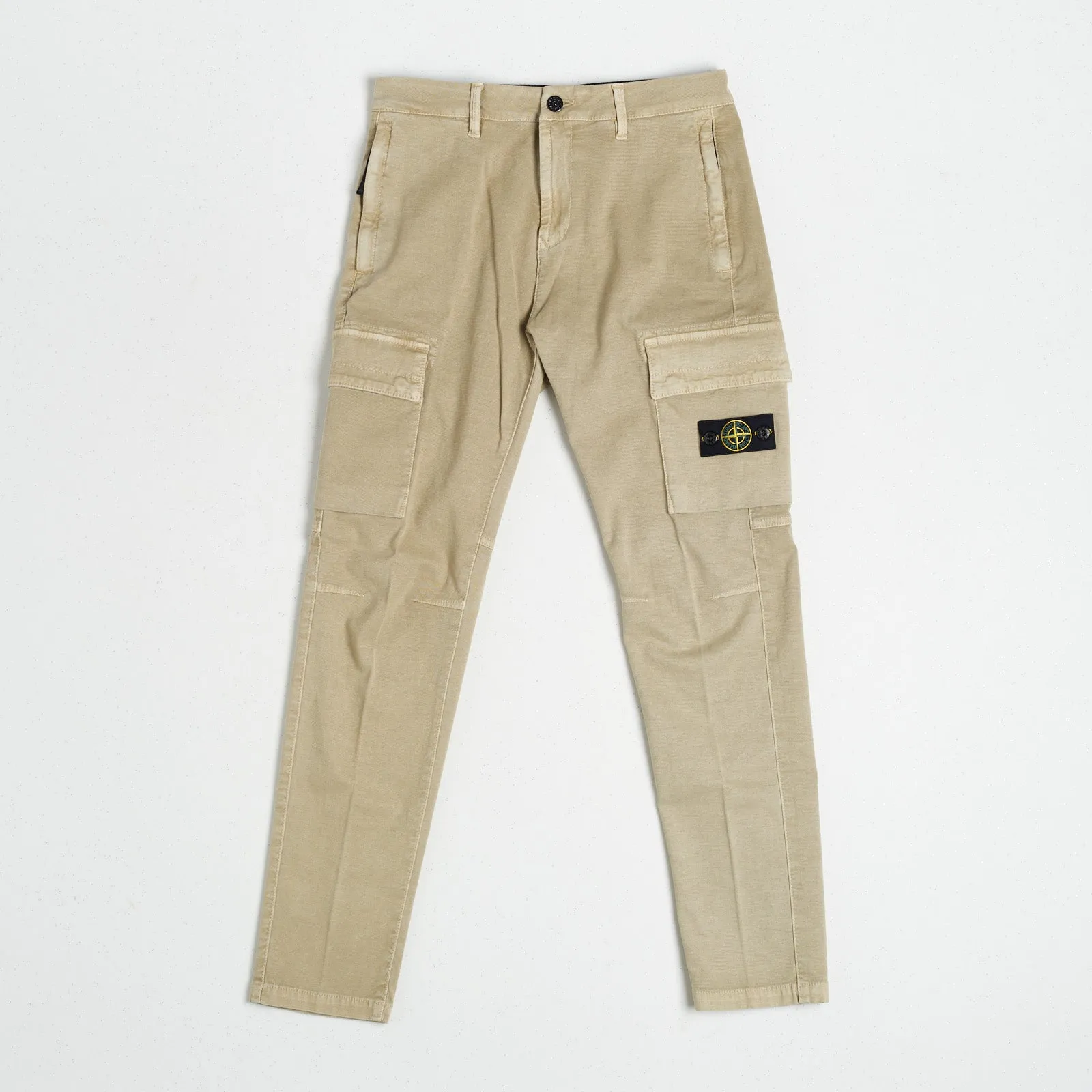 Stone Island Pants Beige Bambino