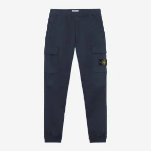 Stone Island Stretch Cotton Wool Satin Cargo Pants