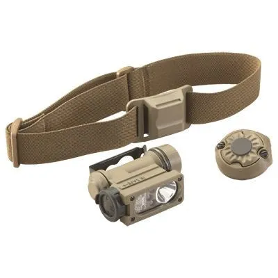 Streamlight Sidewinder Compact II Military Model Multi-LED Flashlight with Helmet Mount & Headstrap