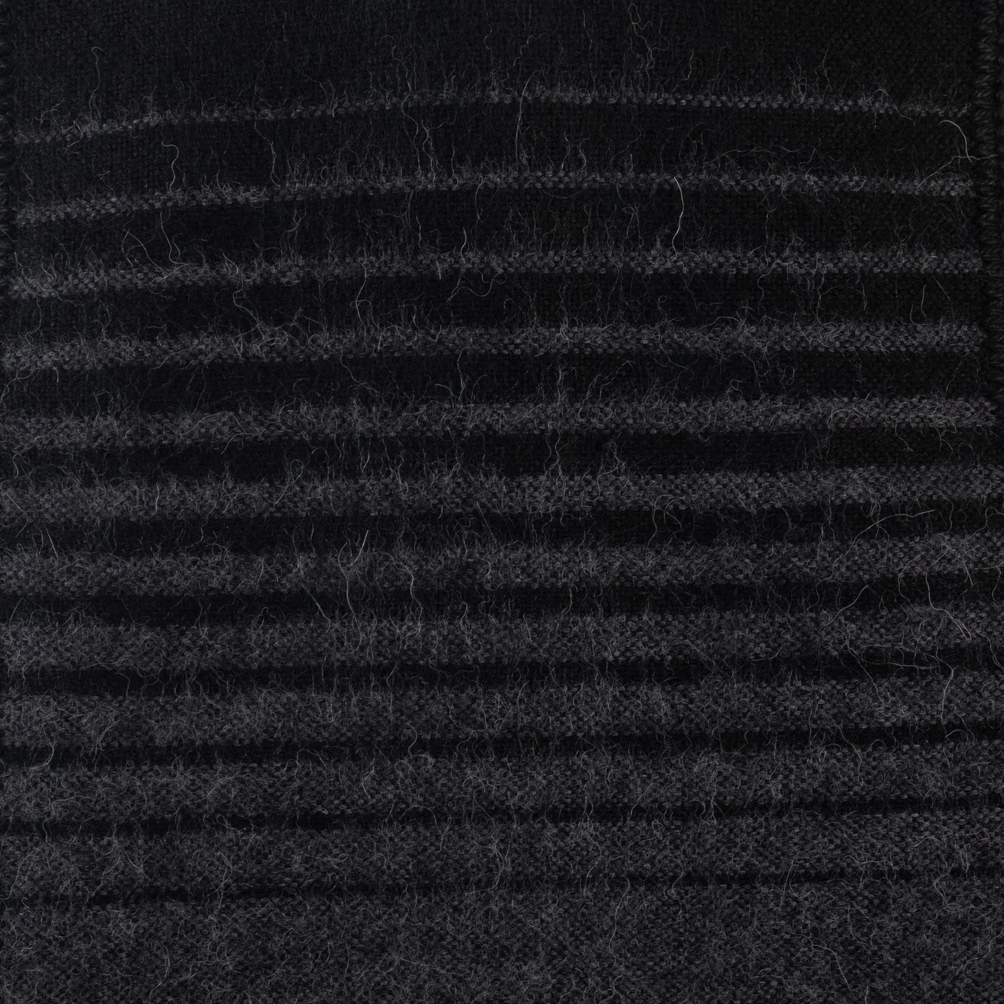 Striped Grey and Black Unisex Scarf - Sleek Stripes | NOVICA