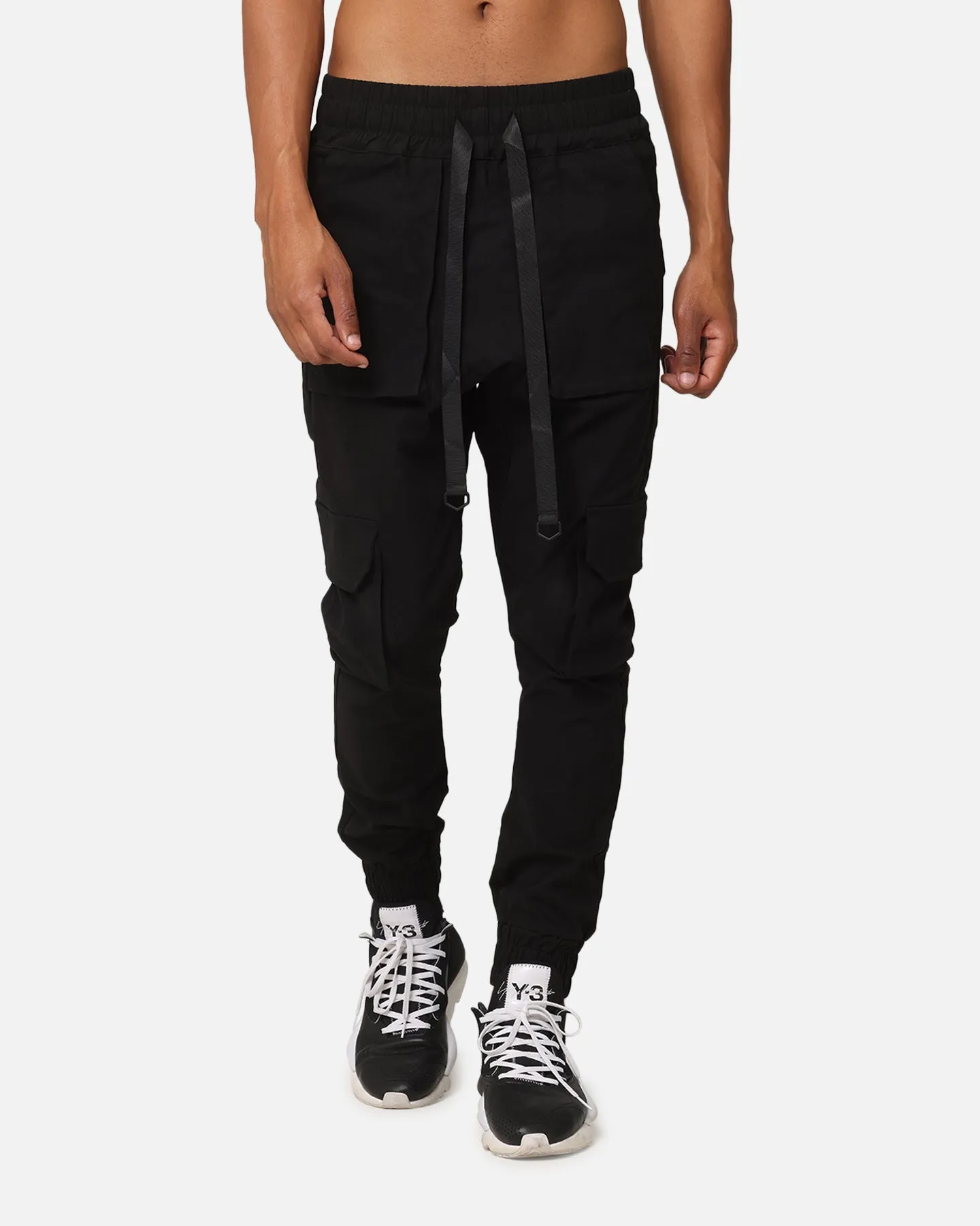 The Anti Order Elite Cargo Joggers Black