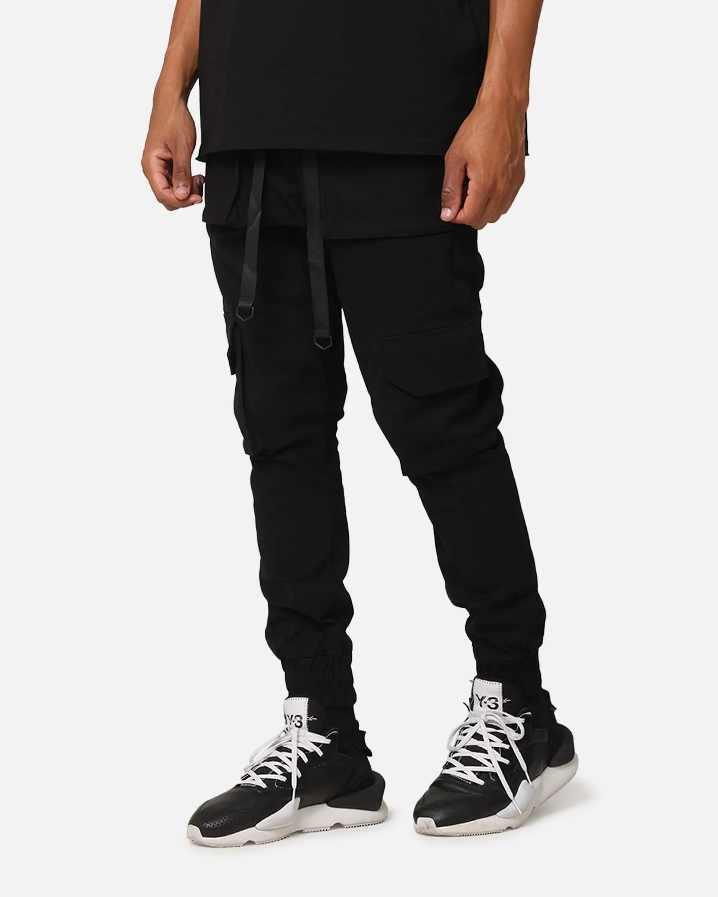 The Anti Order Elite Cargo Joggers Black