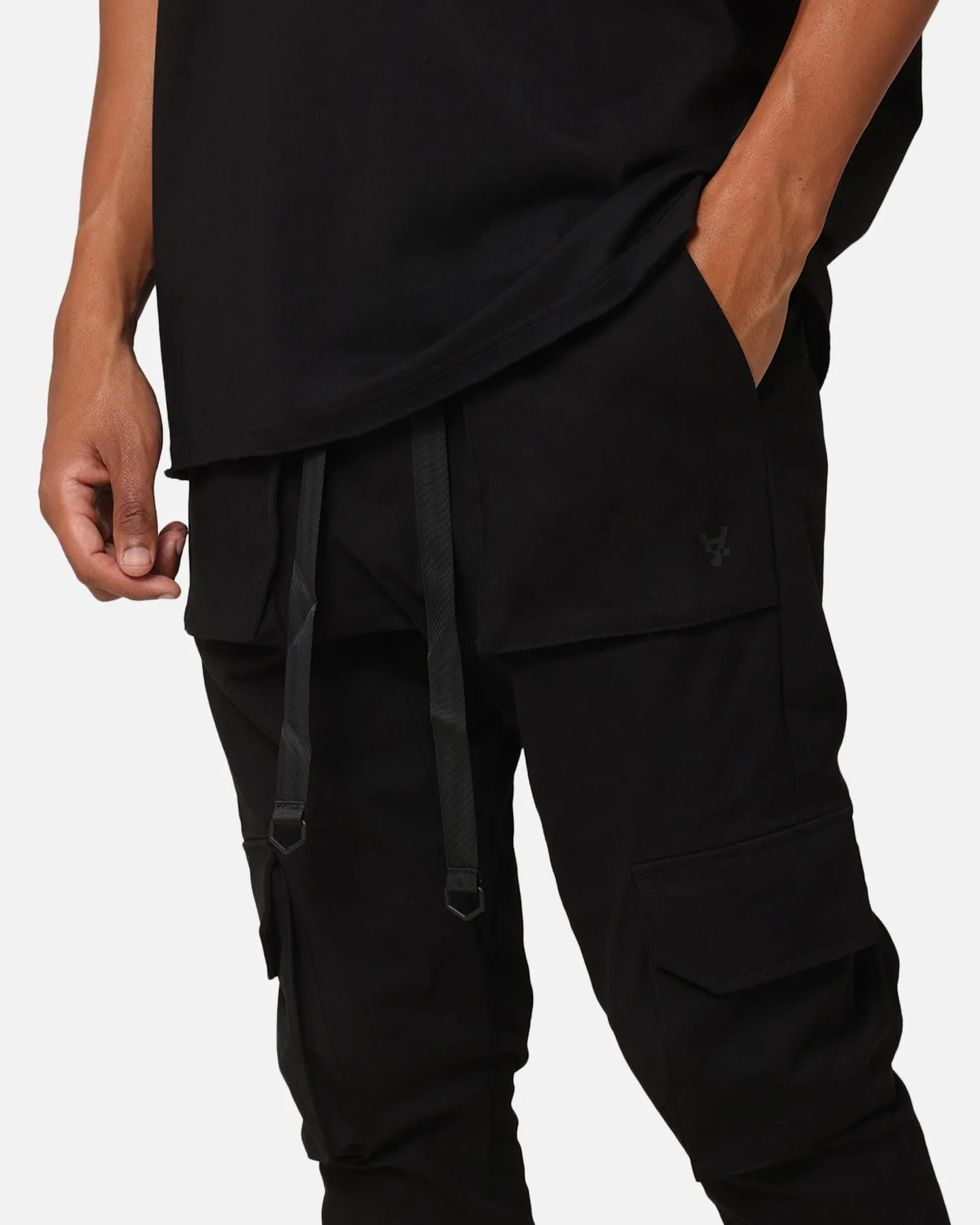 The Anti Order Elite Cargo Joggers Black