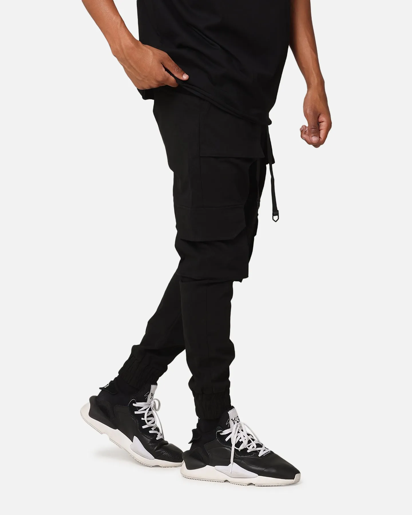 The Anti Order Elite Cargo Joggers Black