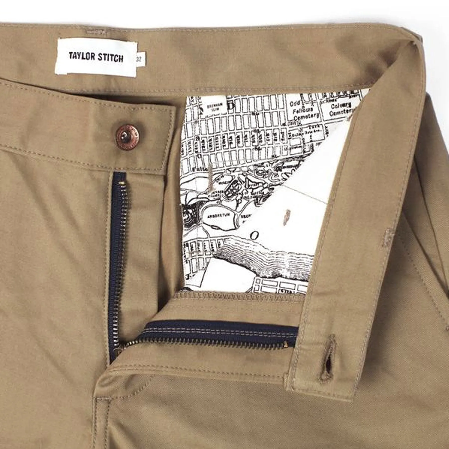 The Slim Chino in Khaki