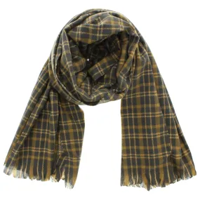 Triple Coloured Tartan Scarf