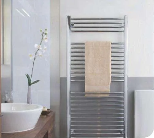 Tuzio Savoy Hardwired or plug in Towel Warmer - 19"w x 47.5"h