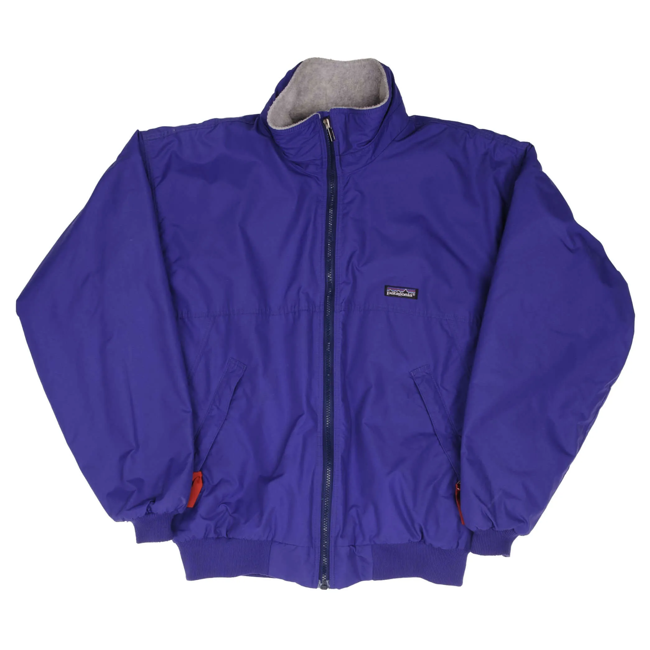 VINTAGE PATAGONIA WINDBREAKER PURPLE JACKET 1990S SIZE MEDIUM MADE IN USA