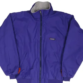 VINTAGE PATAGONIA WINDBREAKER PURPLE JACKET 1990S SIZE MEDIUM MADE IN USA