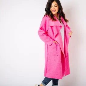 Waterfall Roll Sleeve Coat