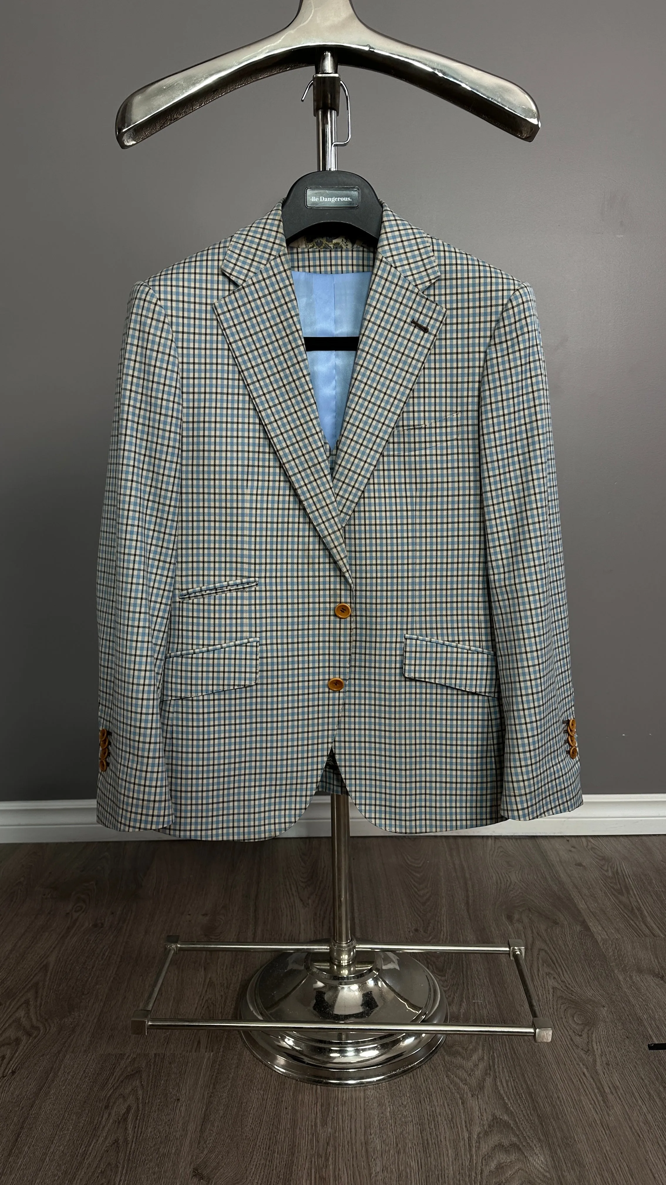 Website Sample - Checkmate, Jacket and Vest