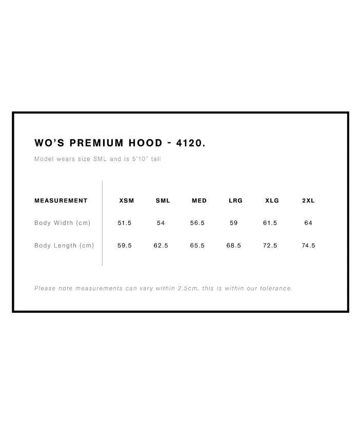 Womens Premium Hoodie