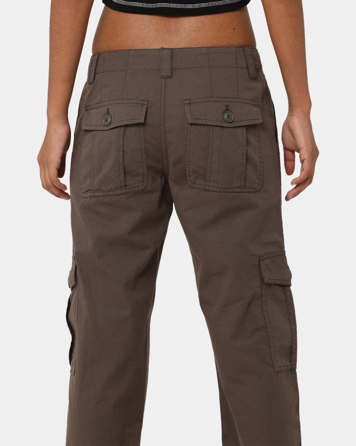 X-Girl Work Cargo Pants Smoke