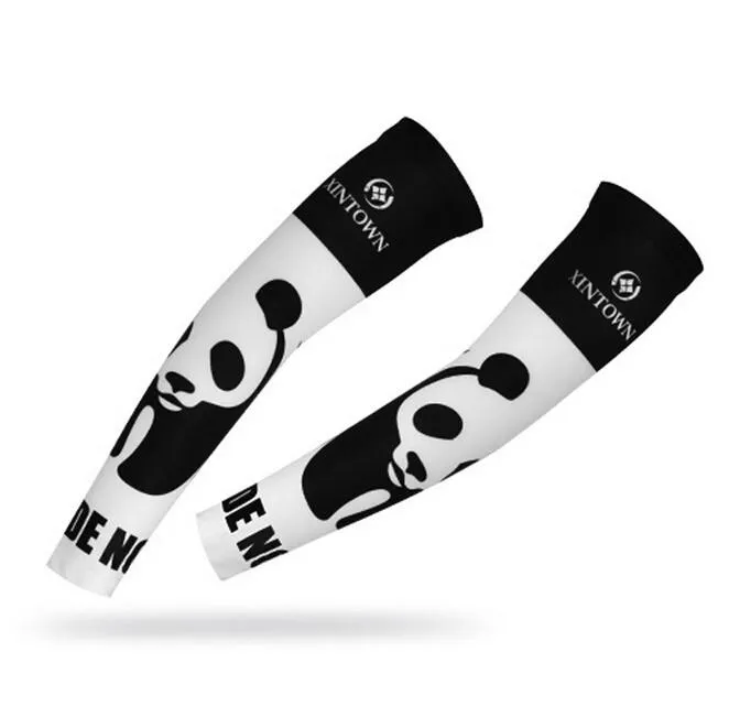 XINTOWN Cute Panda Cycling Arm Warmers