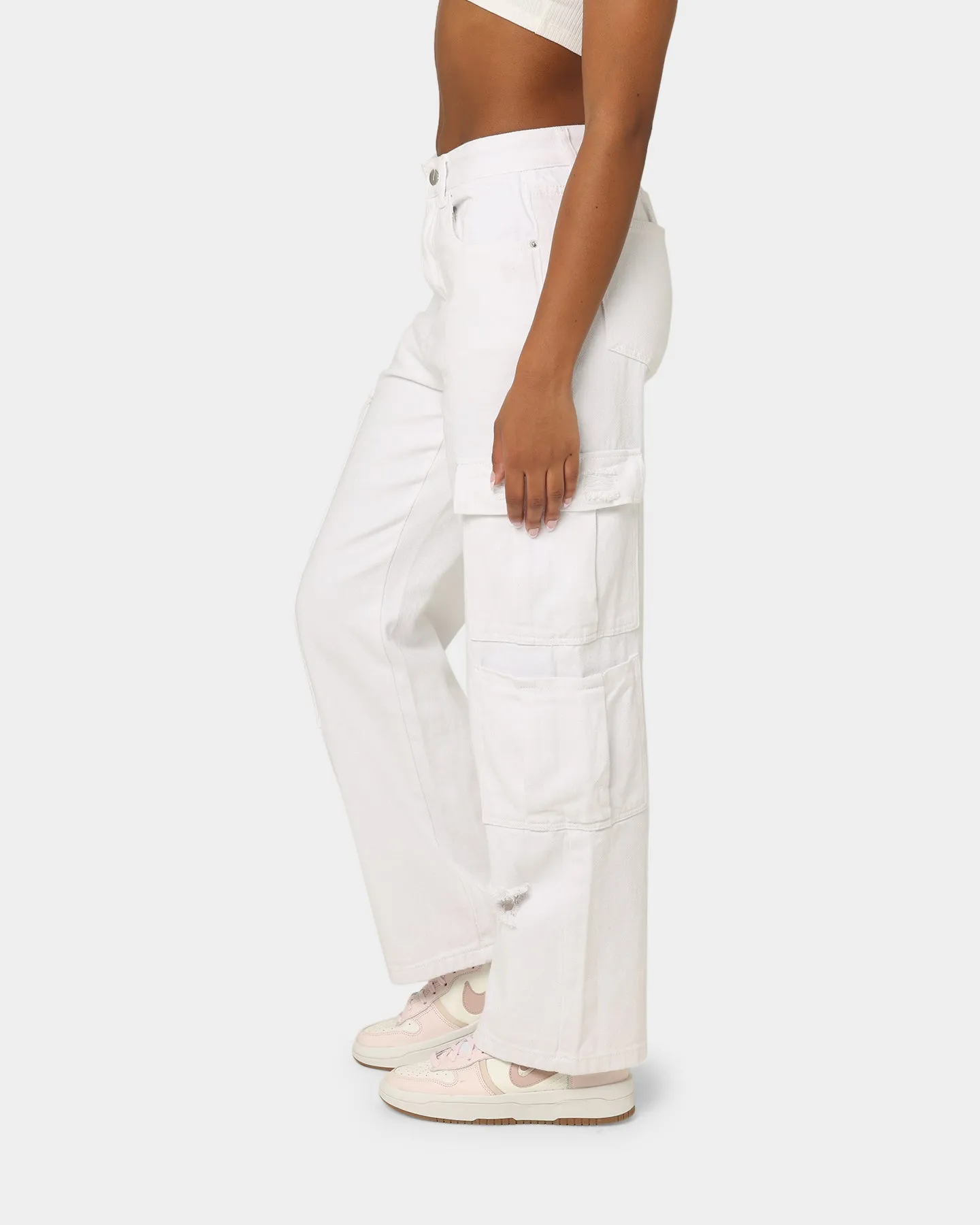 XXIII Women's Jensine Cargo Pants White