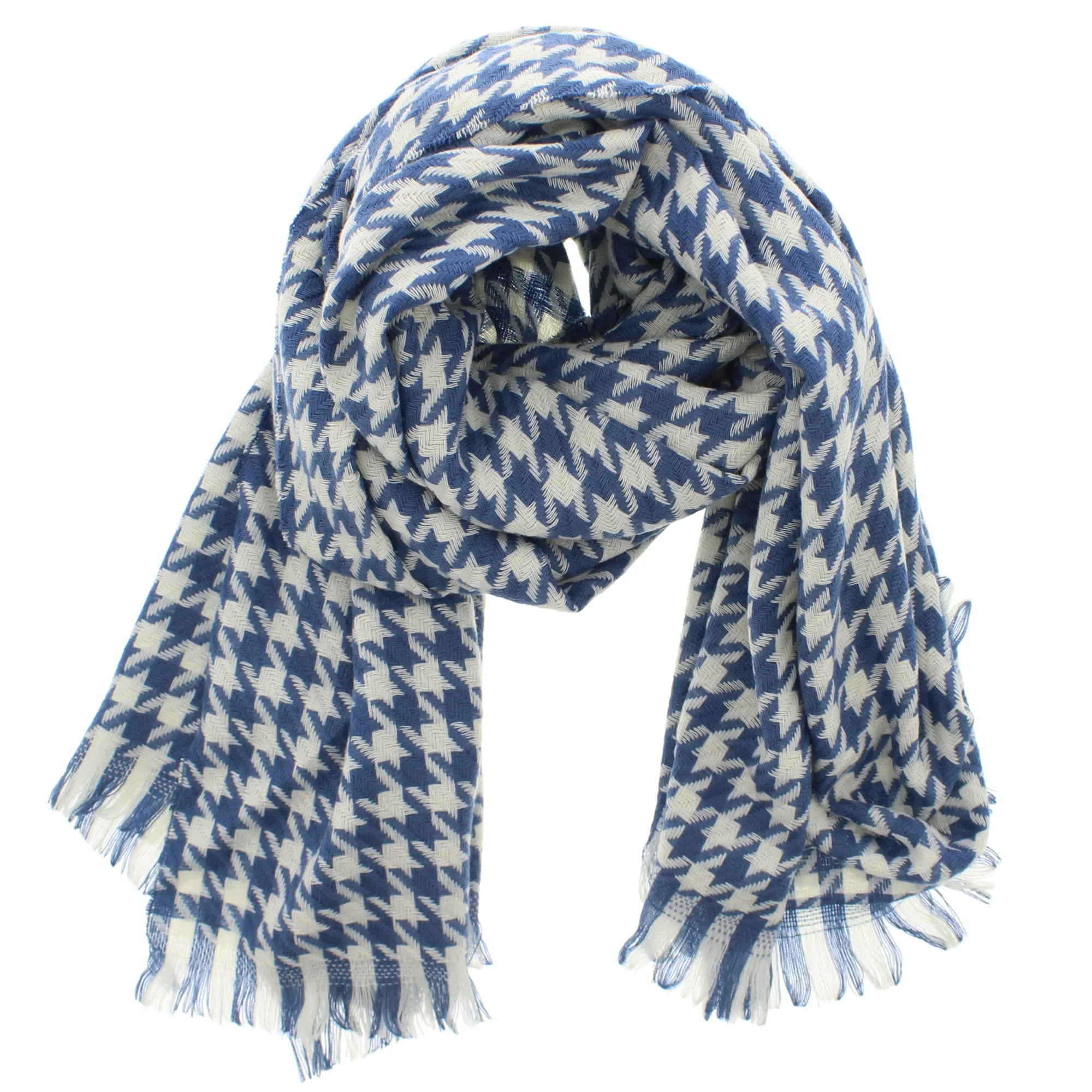 Zig Zag Checkered Scarf